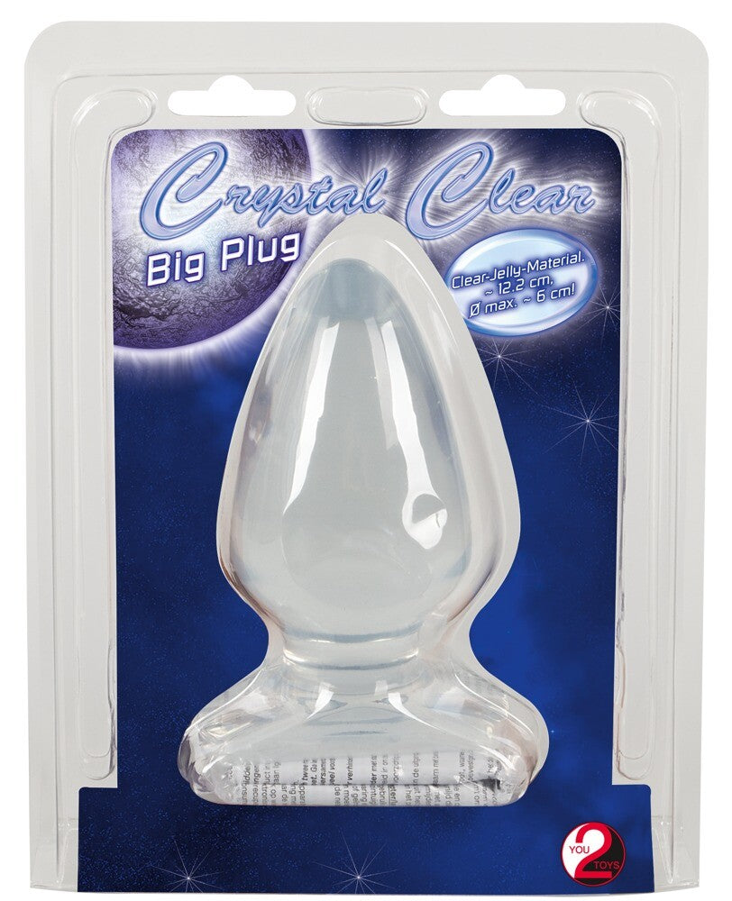 Plug crystal clear - Erotika Shop