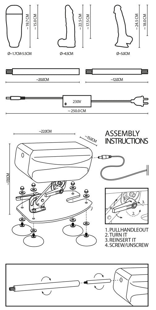 Macchina Del Sesso RC - Erotika Shop