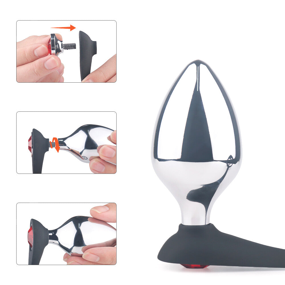 Plug Anale e Anello Fallico Pleasure Bully - Erotika Shop