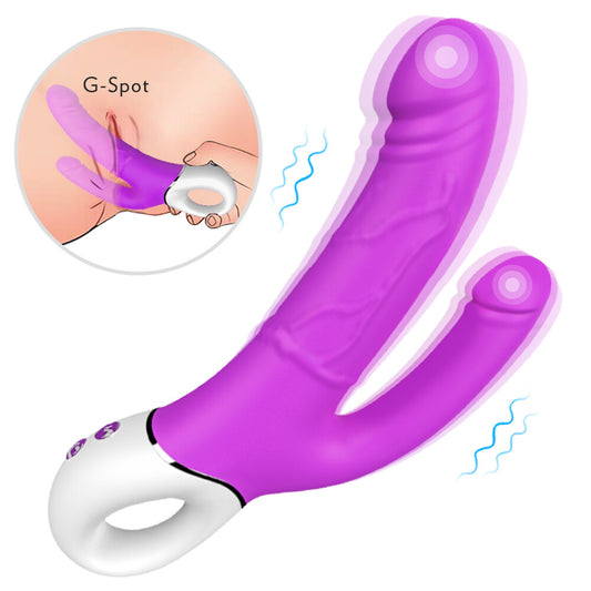 Vibratore Doppia Stimolazione Booty Call - Erotika Shop