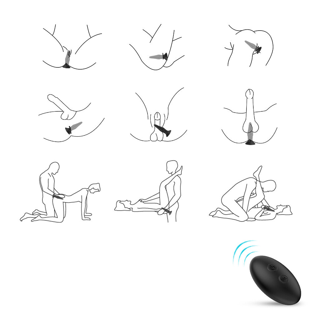 Plug Anale Old Manners Set - Erotika Shop