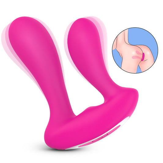Vibratore Doppia Stimolazione Satisfied - Erotika Shop