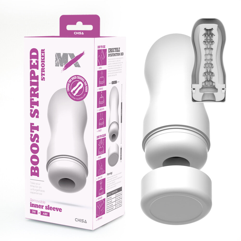 Masturbatore Boost Striped Stroker - Erotika Shop