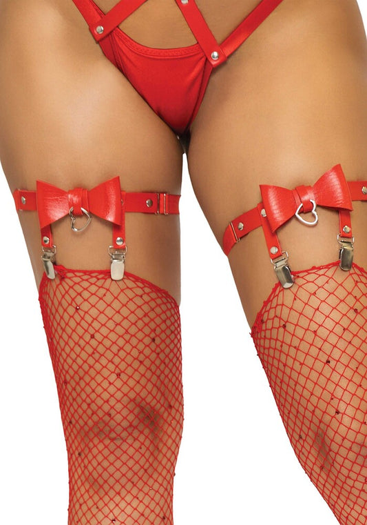 Giarrettiera Sexy Red Bows - Erotika Shop