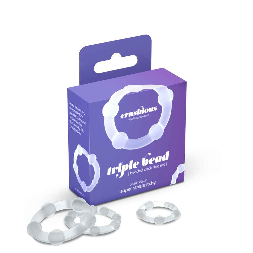 Anelli Fallici Triple Bead