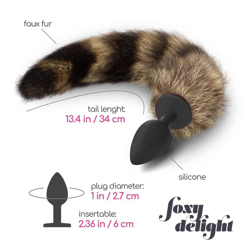 Plug Anale con Coda Foxy Delight