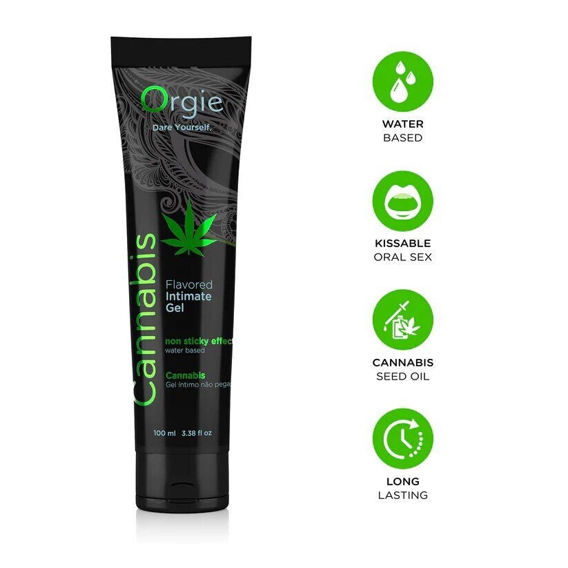 Lubrificante Vaginale Cannabis Flavor - Erotika Shop