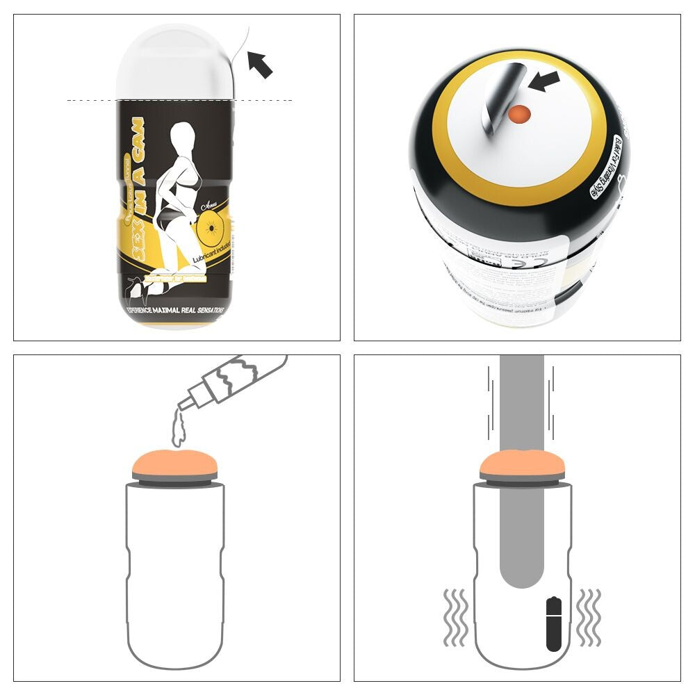 Masturbatore Sexy Anus Vibro - Erotika Shop