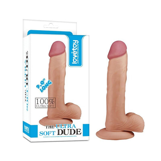 Dildo Realistico Ultra Soft Raphael 23 cm - Erotika Shop