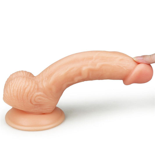 Dildo Realistico Ultra Soft Seth 20 cm - Erotika Shop