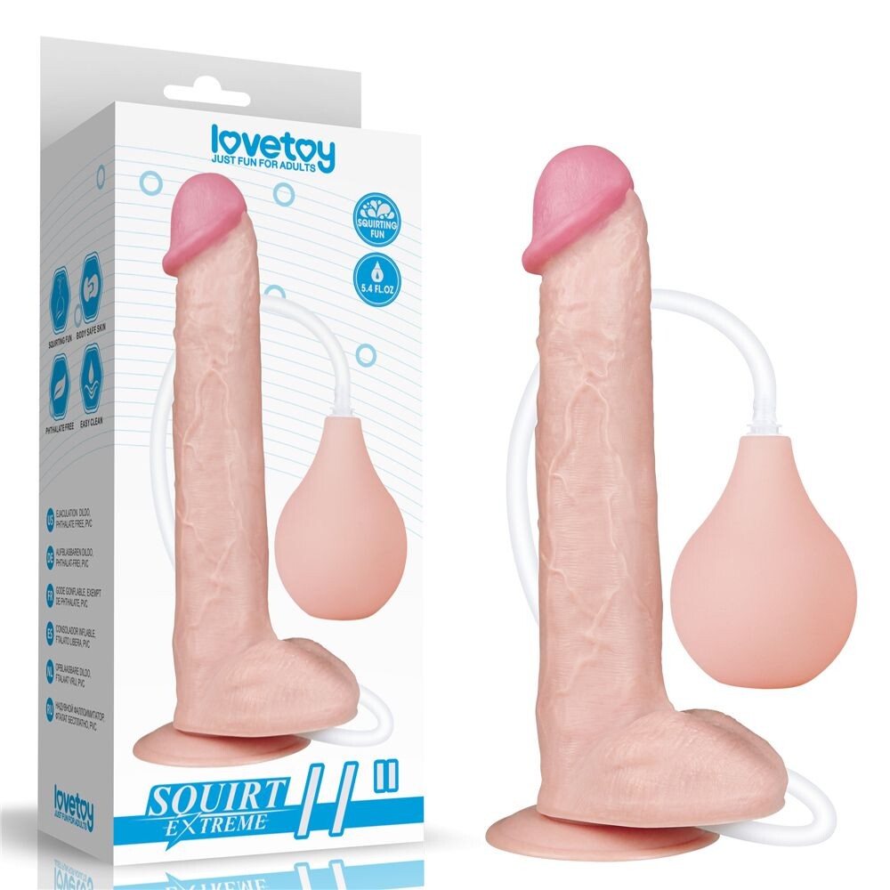 Dildo XXL Real Squirt 28 cm - Erotika Shop