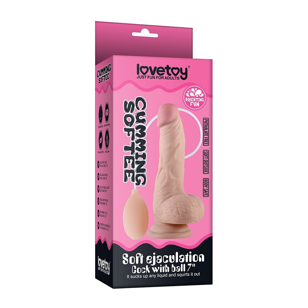 Dildo Realistico Cumming Cum 20 cm - Erotika Shop