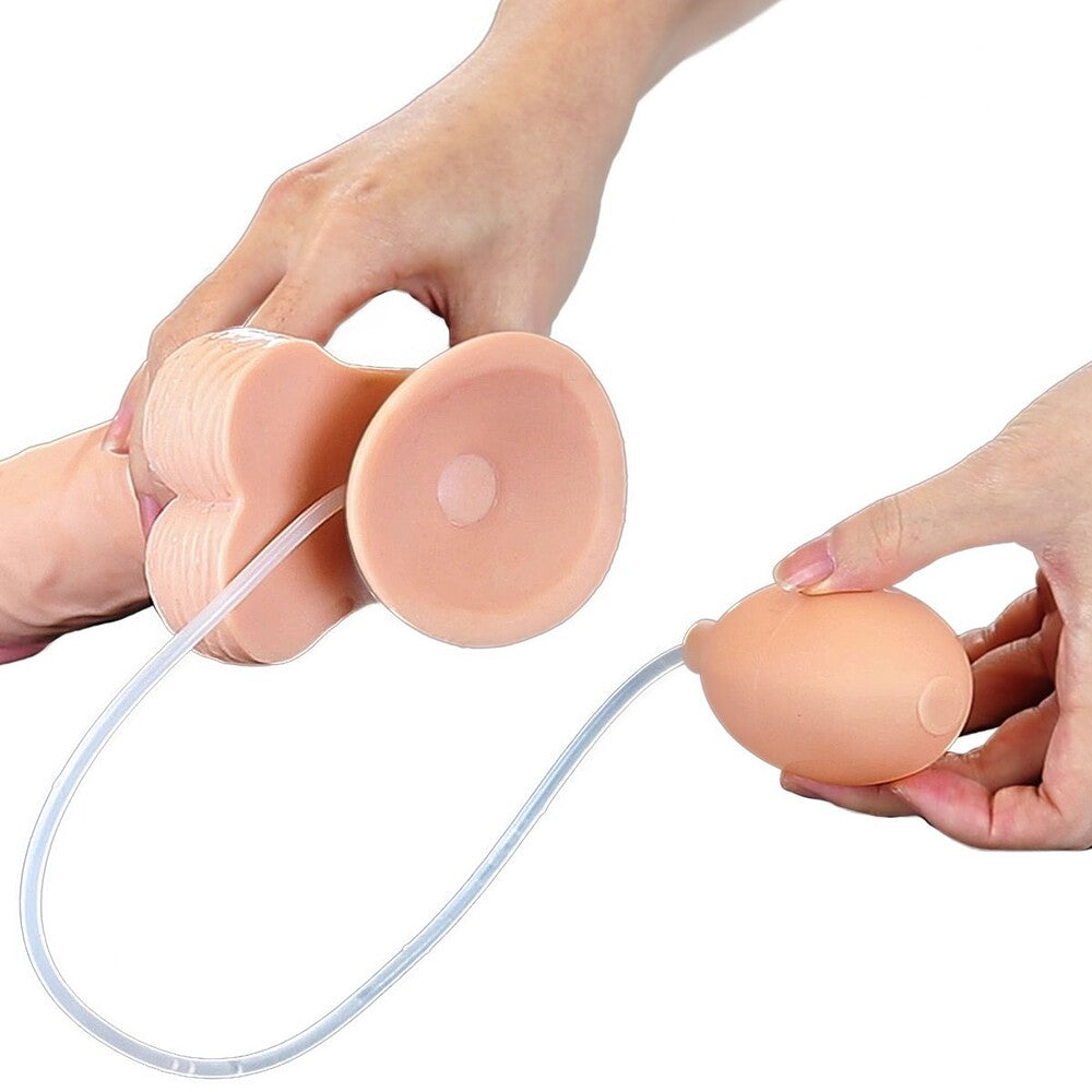 Dildo Realistico Cumming Long 23 cm - Erotika Shop