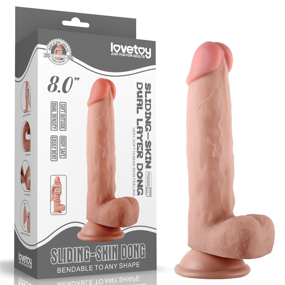 Dildo Realistico Delight 20 cm - Erotika Shop