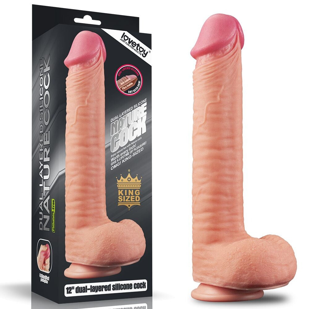 Dildo XXL Big Trouble 30,5 cm - Erotika Shop