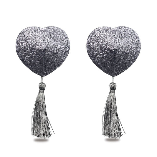 Copri Capezzoli Silver Heart - Erotika Shop