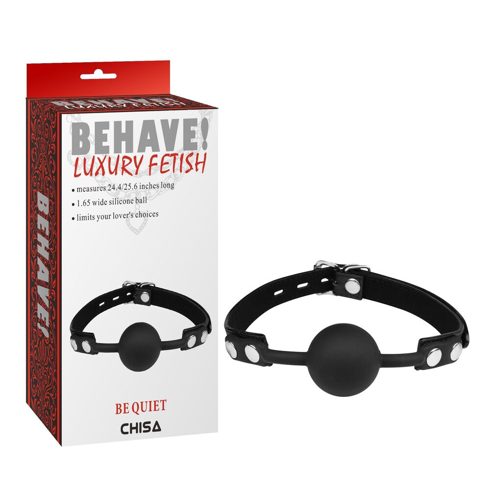 Ball Gag Be Quiet - Erotika Shop