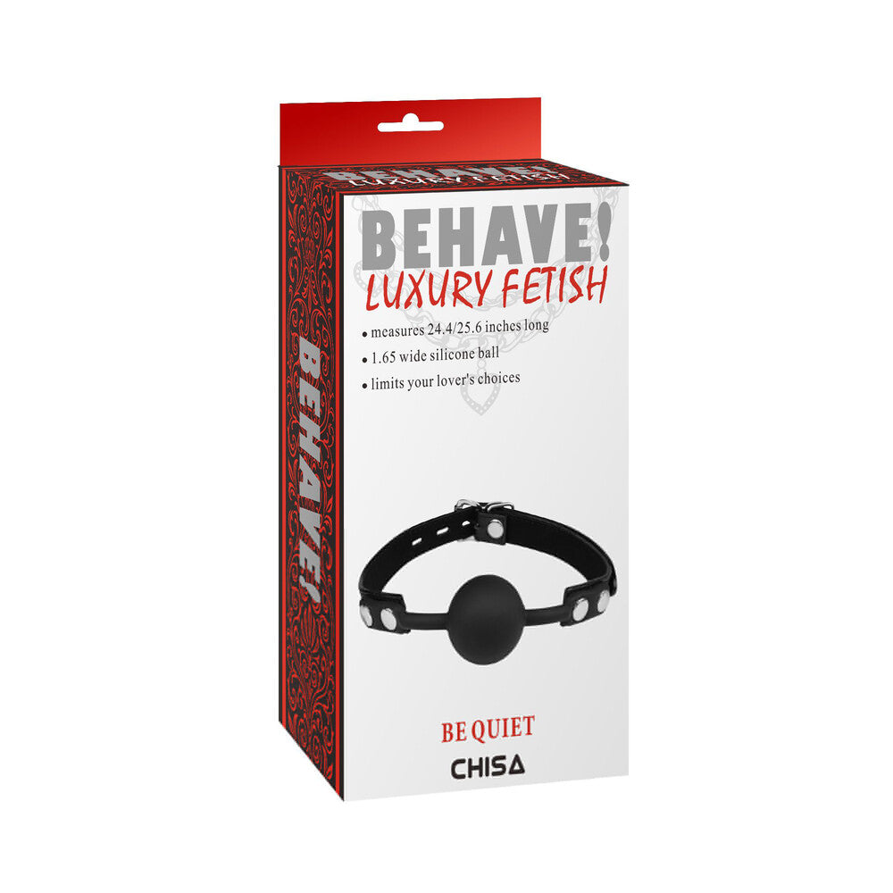 Ball Gag Be Quiet - Erotika Shop