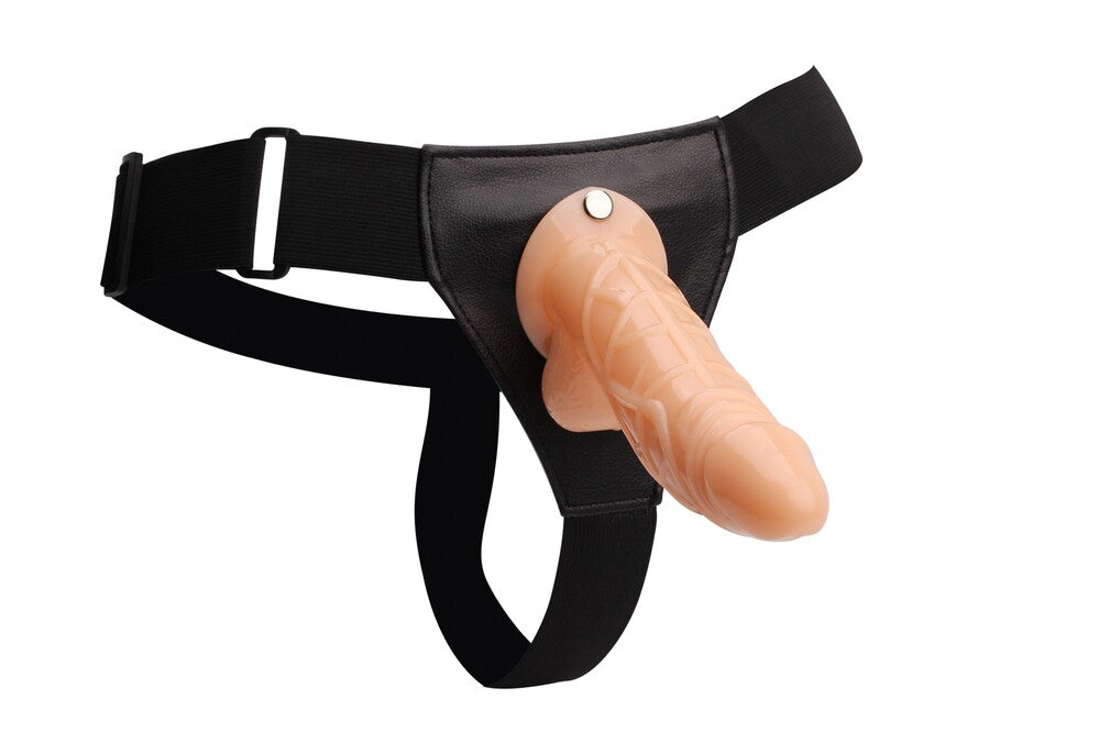 Strap On Hollow Cock 19 cm - Erotika Shop