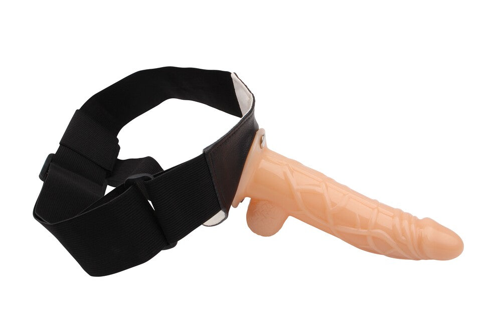 Strap On Hollow Cock 19 cm - Erotika Shop