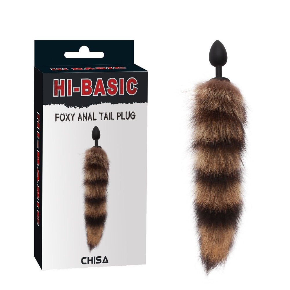 Plug Anale con Coda Foxy Tail - Erotika Shop