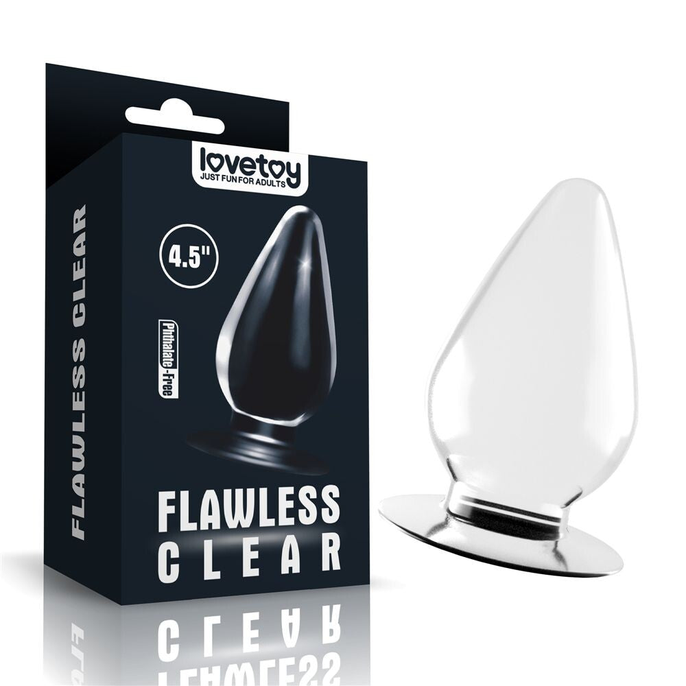 Plug Anale Extreme Flawless Clear Ø 5,5 cm - Erotika Shop
