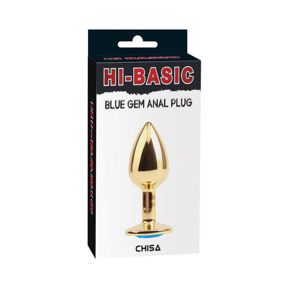 Plug Anale Blu Gem - Erotika Shop