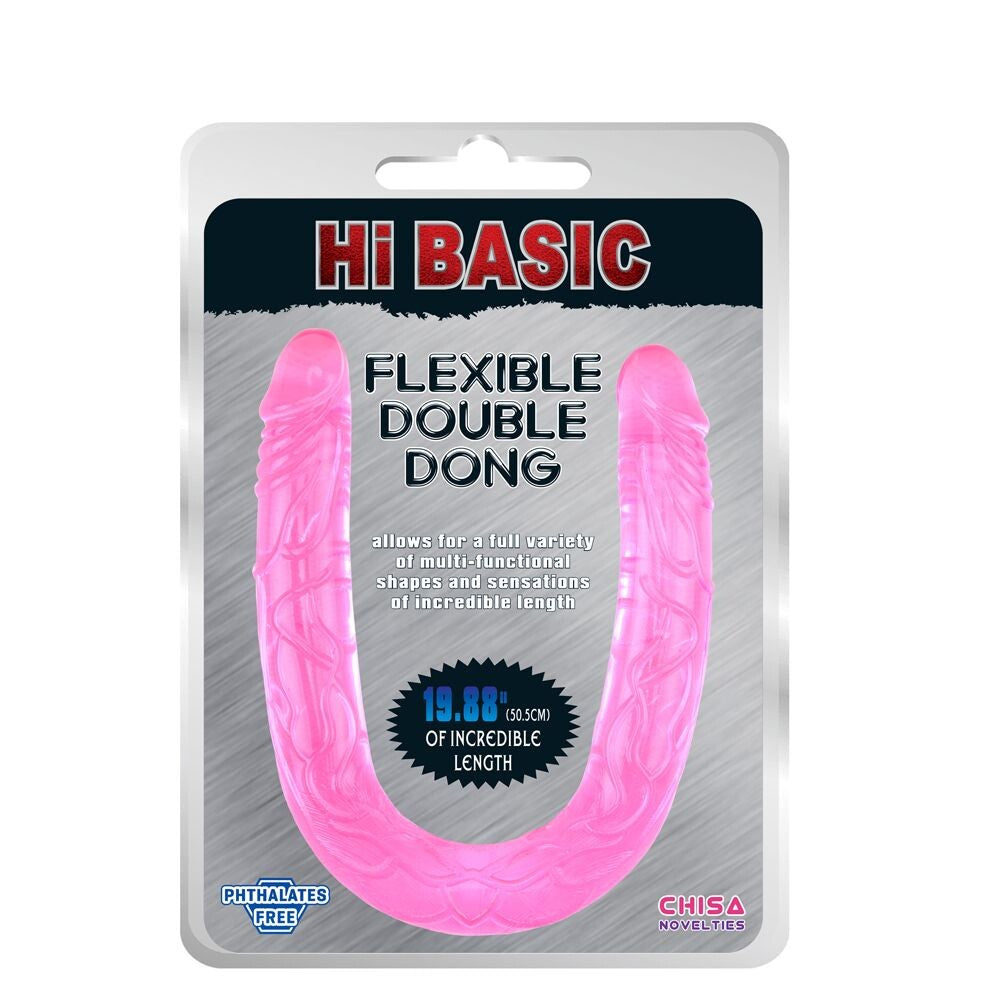 Fallo doppio Flexible Pink - Erotika Shop
