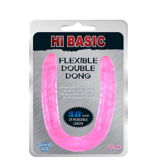 Fallo doppio Flexible Pink - Erotika Shop
