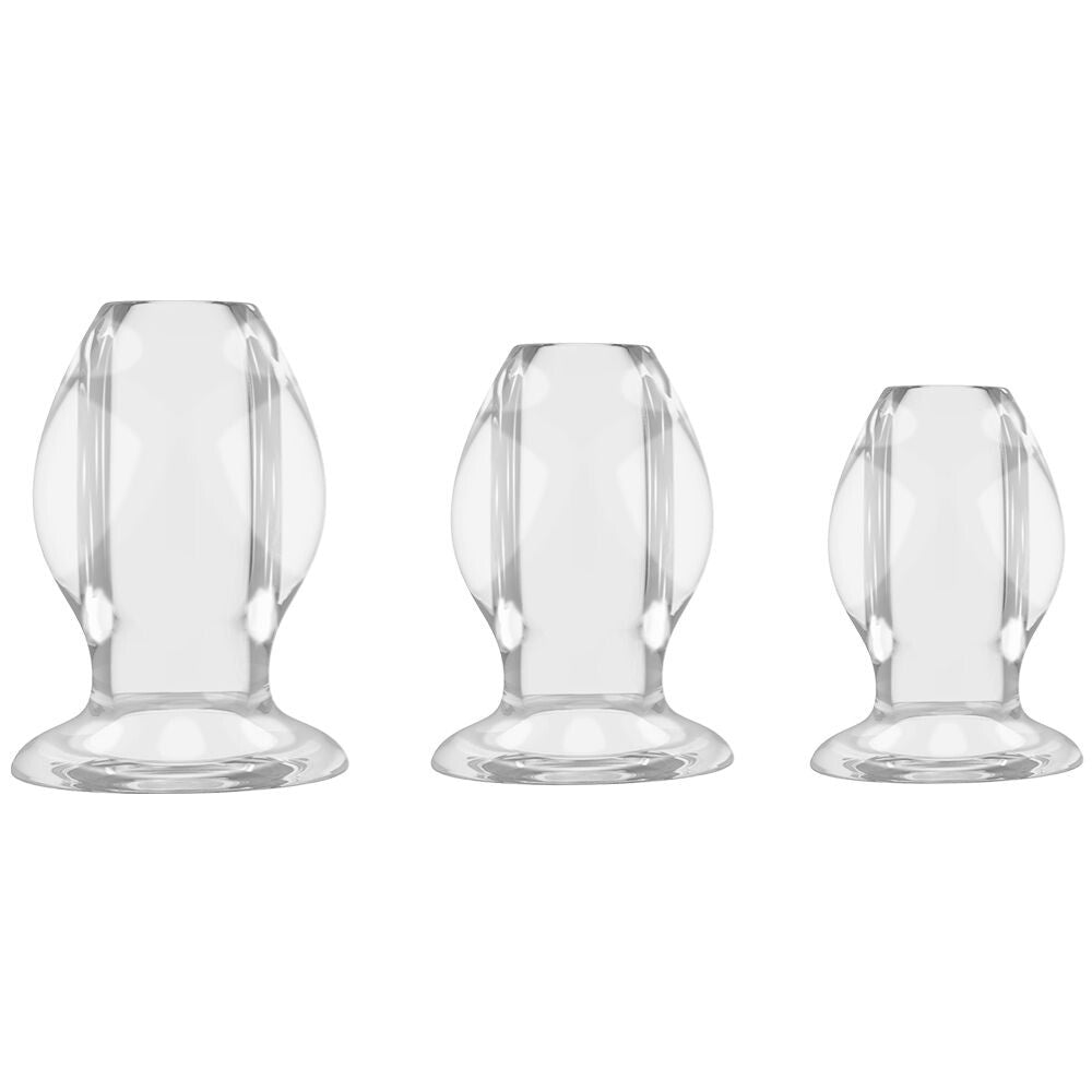 Plug Anale Crystal Twins Set - Erotika Shop
