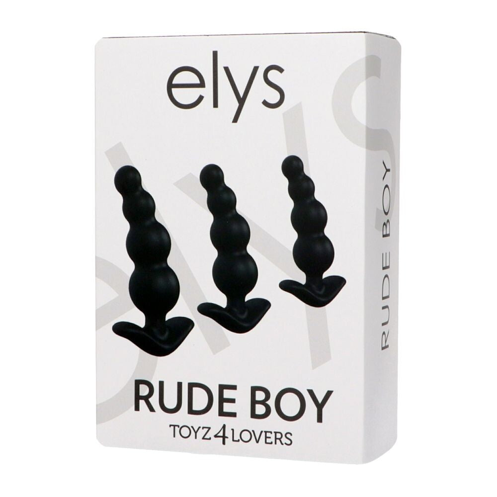 Plug Anale Rude Boy Set - Erotika Shop