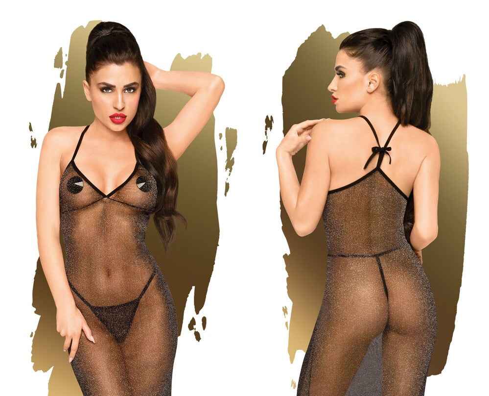 Abito Sexy Love on Fire Nero