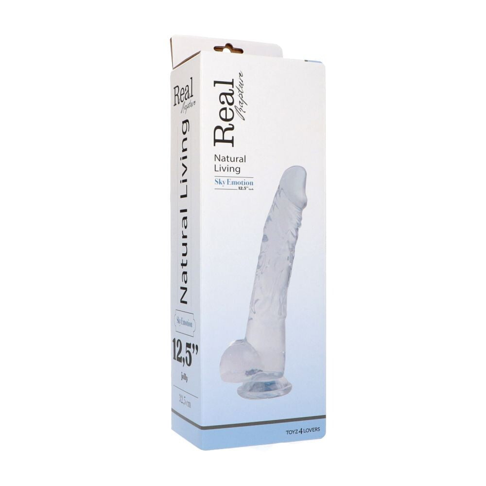 Dildo XXL Clear Emotion 32,5 cm - Erotika Shop