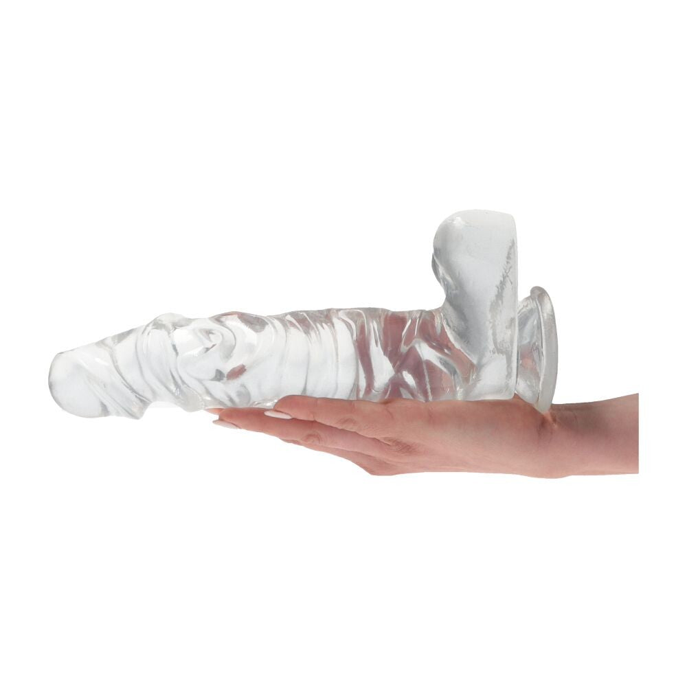 Dildo XXL Clear Emotion 24,5 cm - Erotika Shop