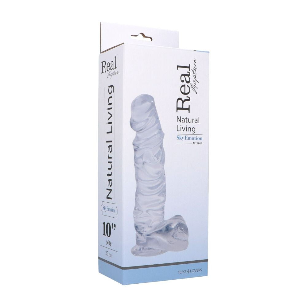 Dildo XXL Clear Emotion 24,5 cm - Erotika Shop