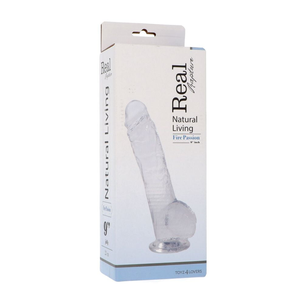 Dildo Realistico Clear Passion 23 cm - Erotika Shop