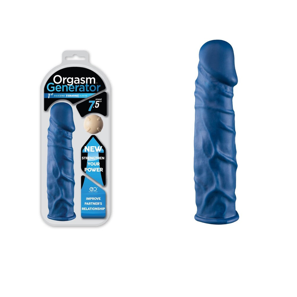 Guaina e Prolunga Vibrante Orgasm 18,5 cm - Erotika Shop