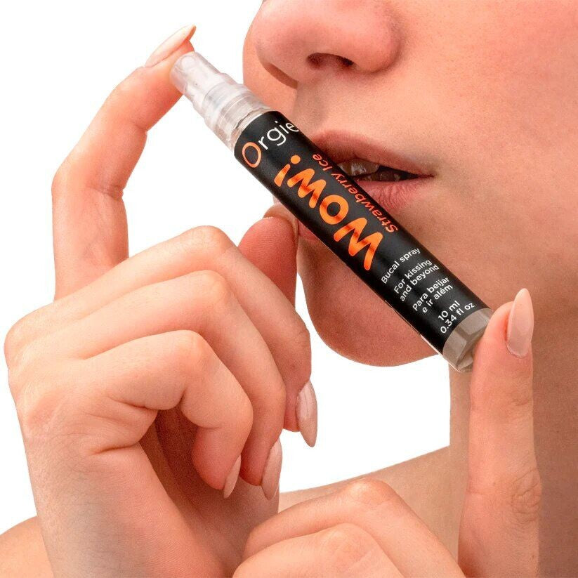 Spray Sesso Orale Wow! Fragola - Erotika Shop