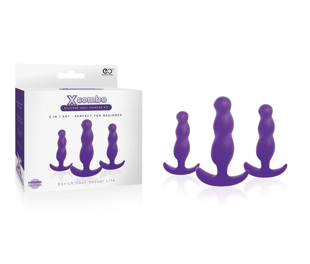 Plug Anali Xcombo Triple Butt - Erotika Shop