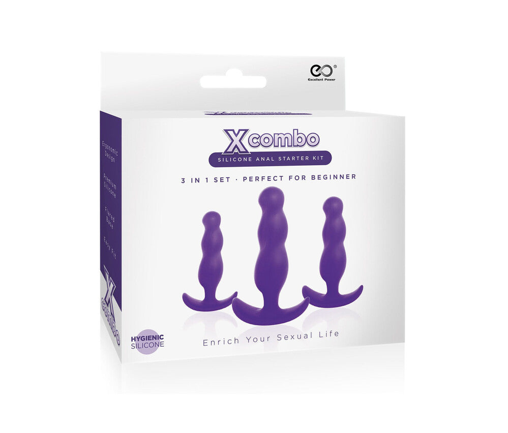 Plug Anali Xcombo Triple Butt - Erotika Shop