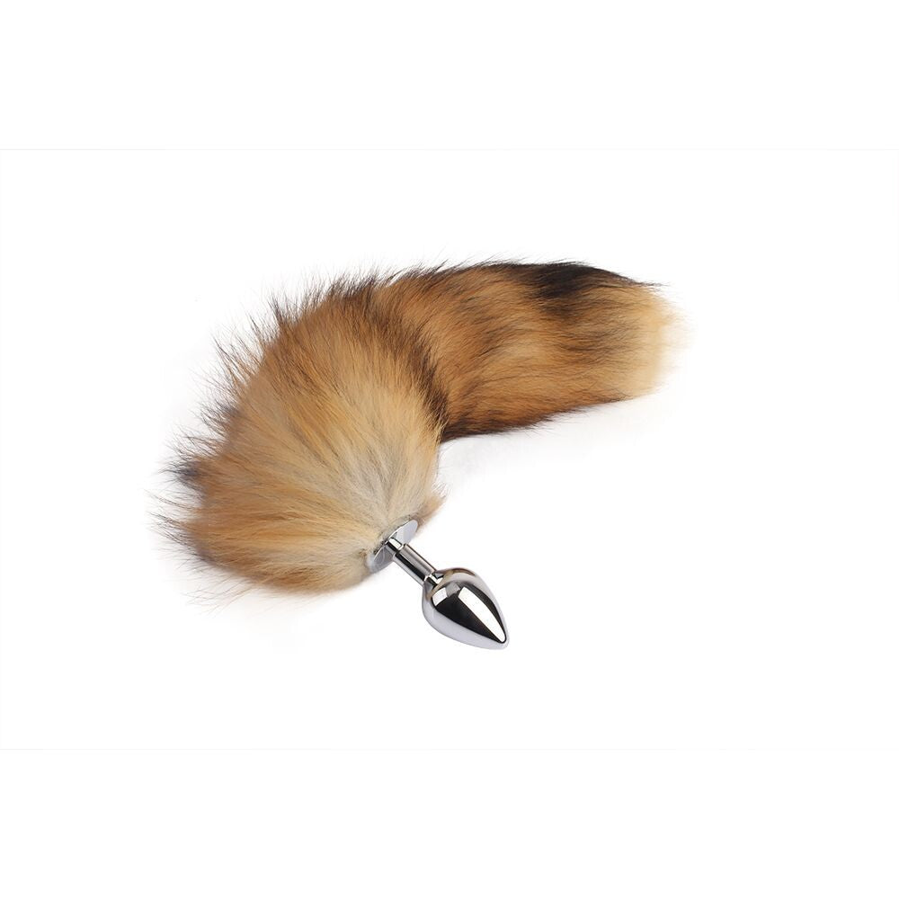 Plug Anale con Coda Fluffy Fox - Erotika Shop