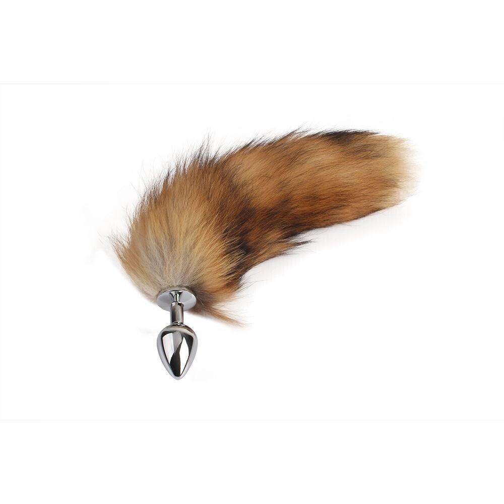 Plug Anale con Coda Fluffy Fox - Erotika Shop