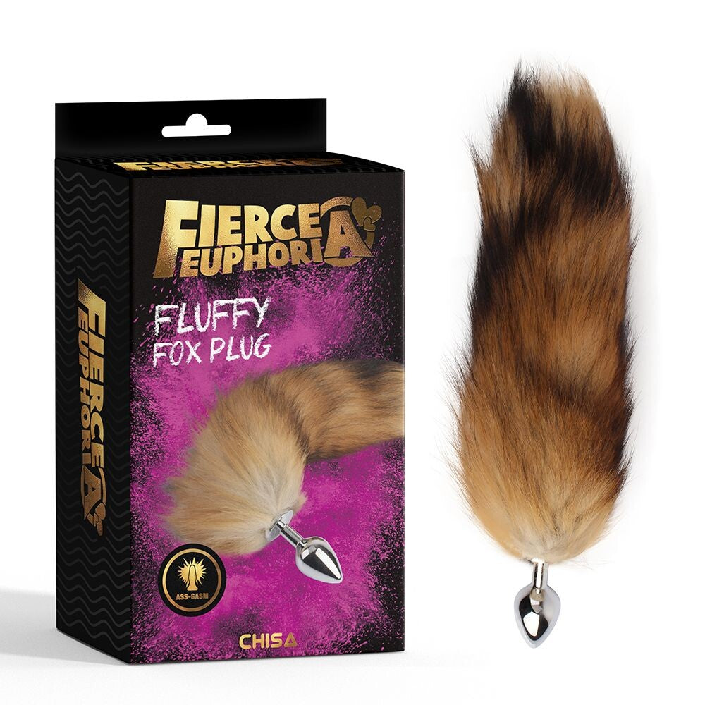 Plug Anale con Coda Fluffy Fox - Erotika Shop