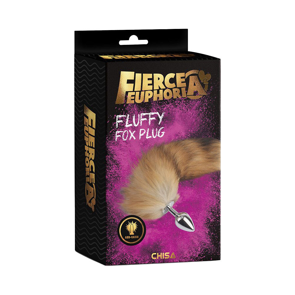 Plug Anale con Coda Fluffy Fox - Erotika Shop