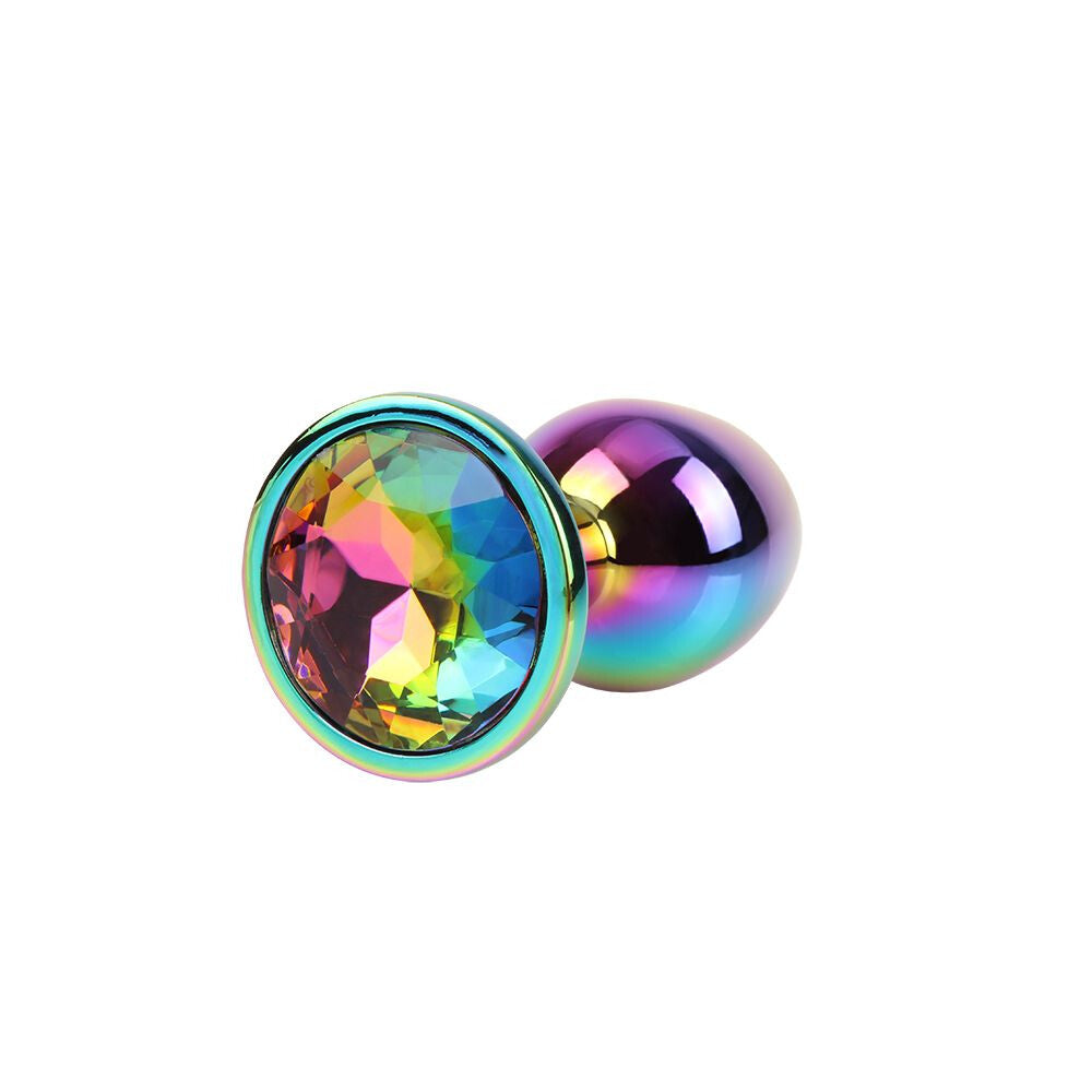 Plug Anale Rainbow Gem Ø 2,7 cm - Erotika Shop