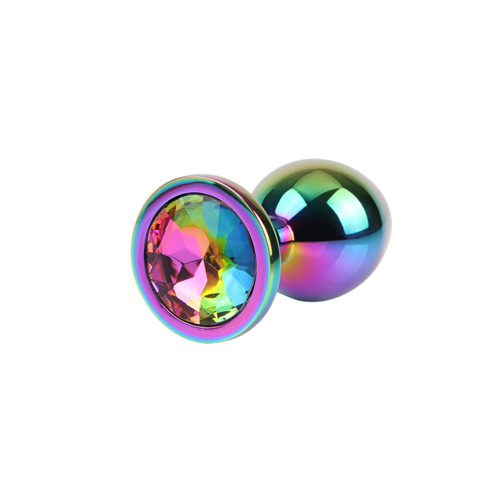 Plug Anale Rainbow Gem Ø 3,3 cm - Erotika Shop