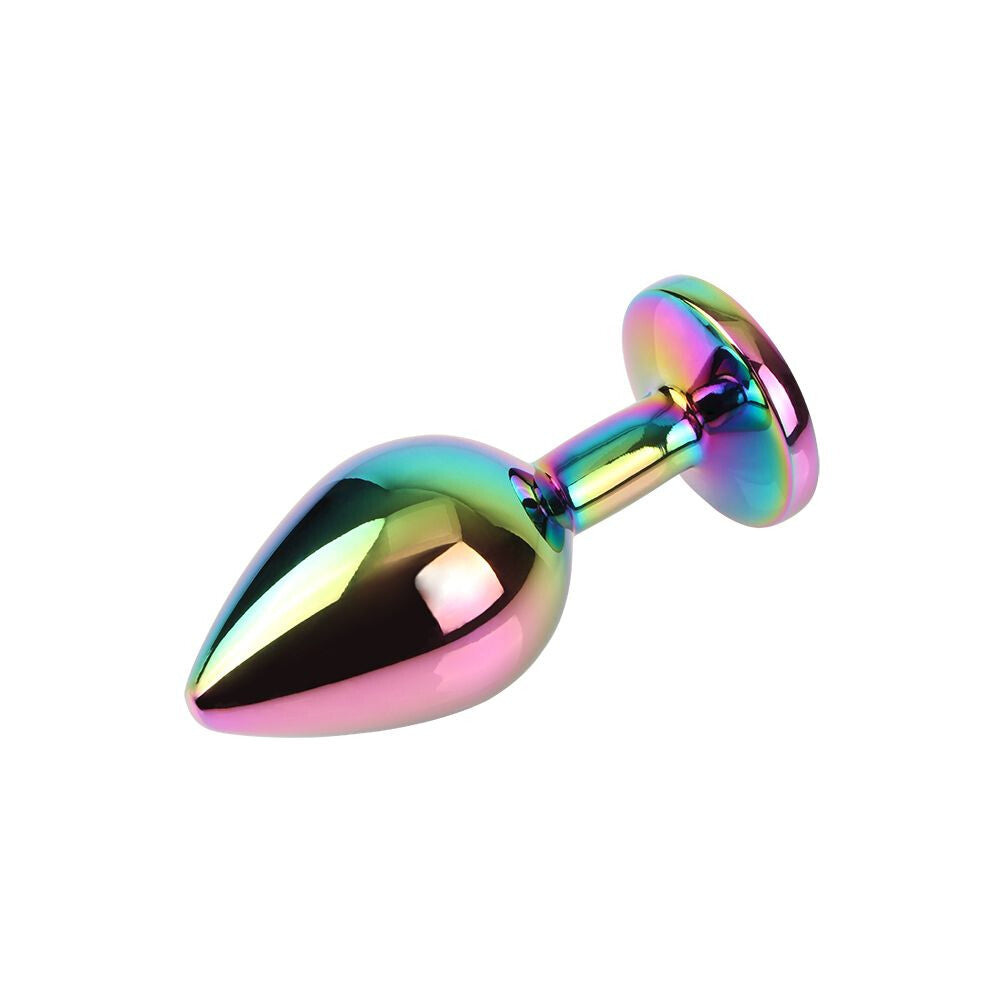 Plug Anale Rainbow Gem Ø 3,3 cm - Erotika Shop