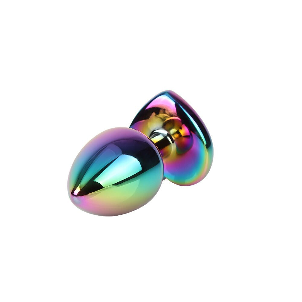 Plug Anale Rainbow Heart Gem Ø 2,7 cm - Erotika Shop