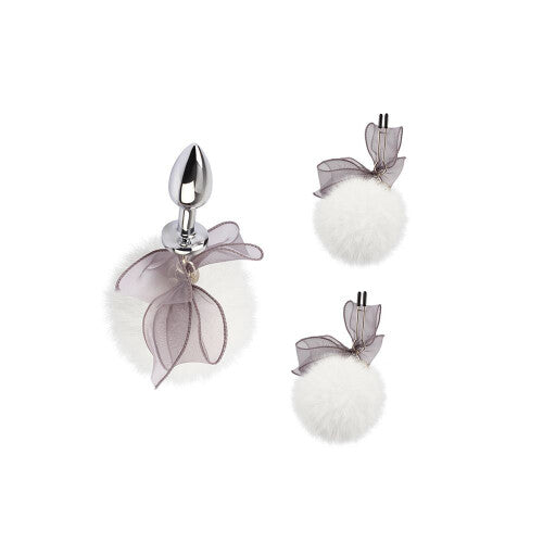 Pinzette per Capezzoli Cutesy e Plug Anale - Erotika Shop