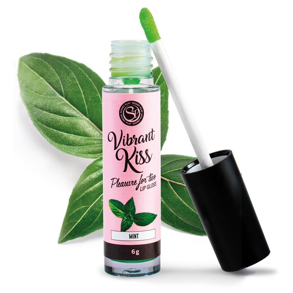 Lucidalabbra Sesso Orale Vibrant Kiss Fragola Menta - Erotika Shop